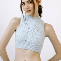 Cable Knit Ctop Top