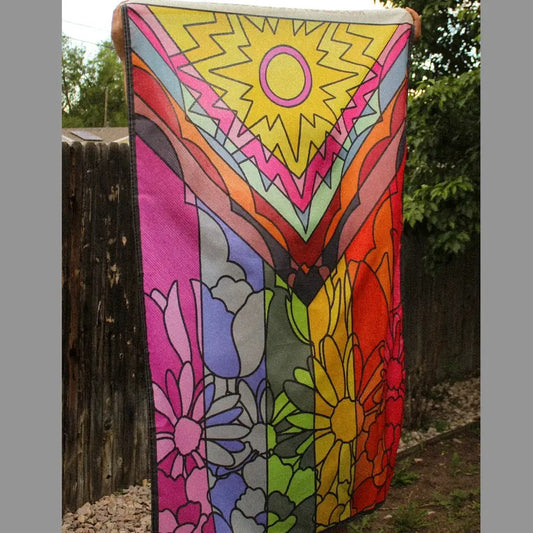 We Just Want To Bloom Pride Flag