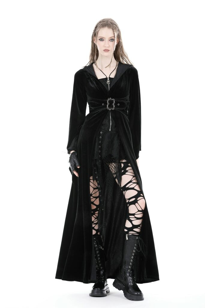 Gothic Long Hooded Coat