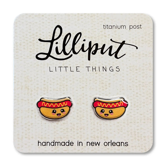 Kawaii Hot Dog Earrings