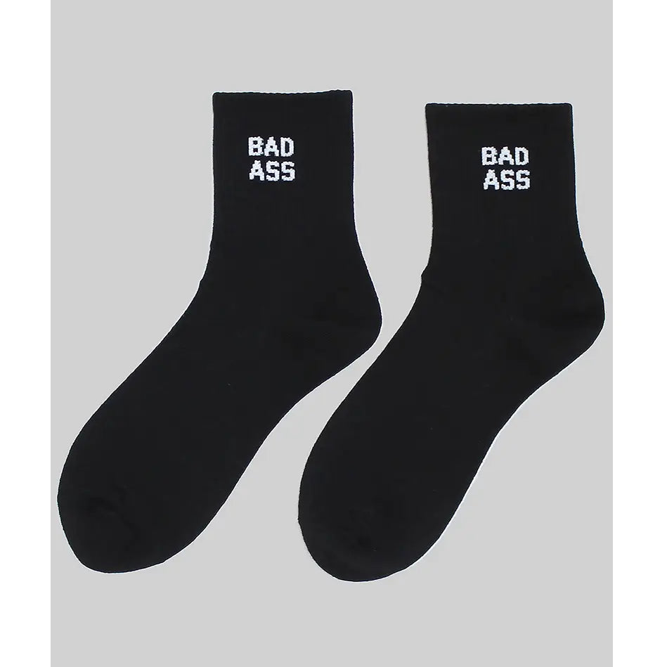 Bad Ass Crew Socks