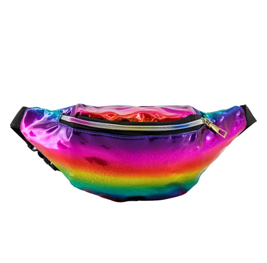 Rainbow Holo Fanny Pack