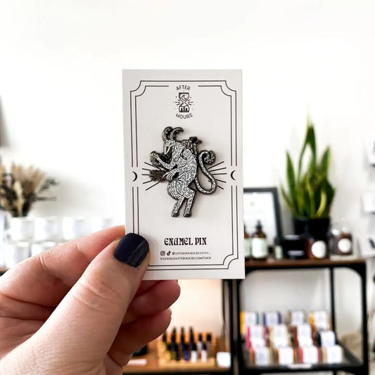 Krampus Hard Enamel Pin