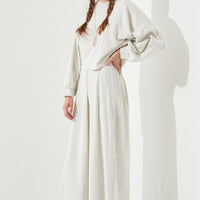 Terry Wide Leg Pants