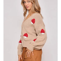 Mushroom Cardigan
