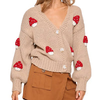 Mushroom Cardigan