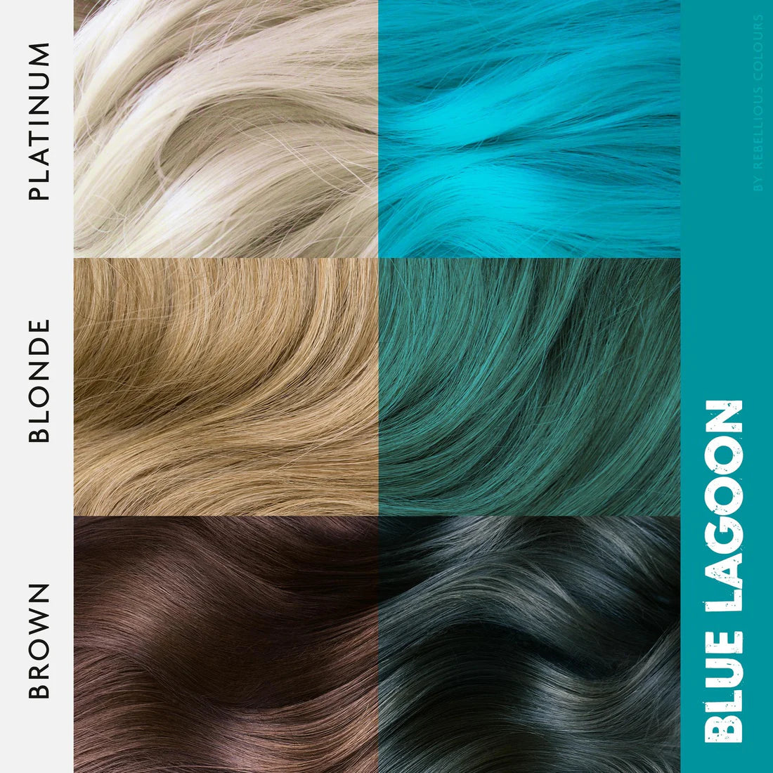 Blue Lagoon Semi-Permanent Hair Dye 100ml