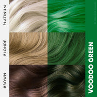 Voodoo Green Semi-Permanent Hair Dye 100ml