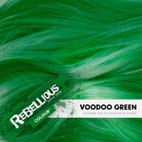 Voodoo Green Semi-Permanent Hair Dye 100ml