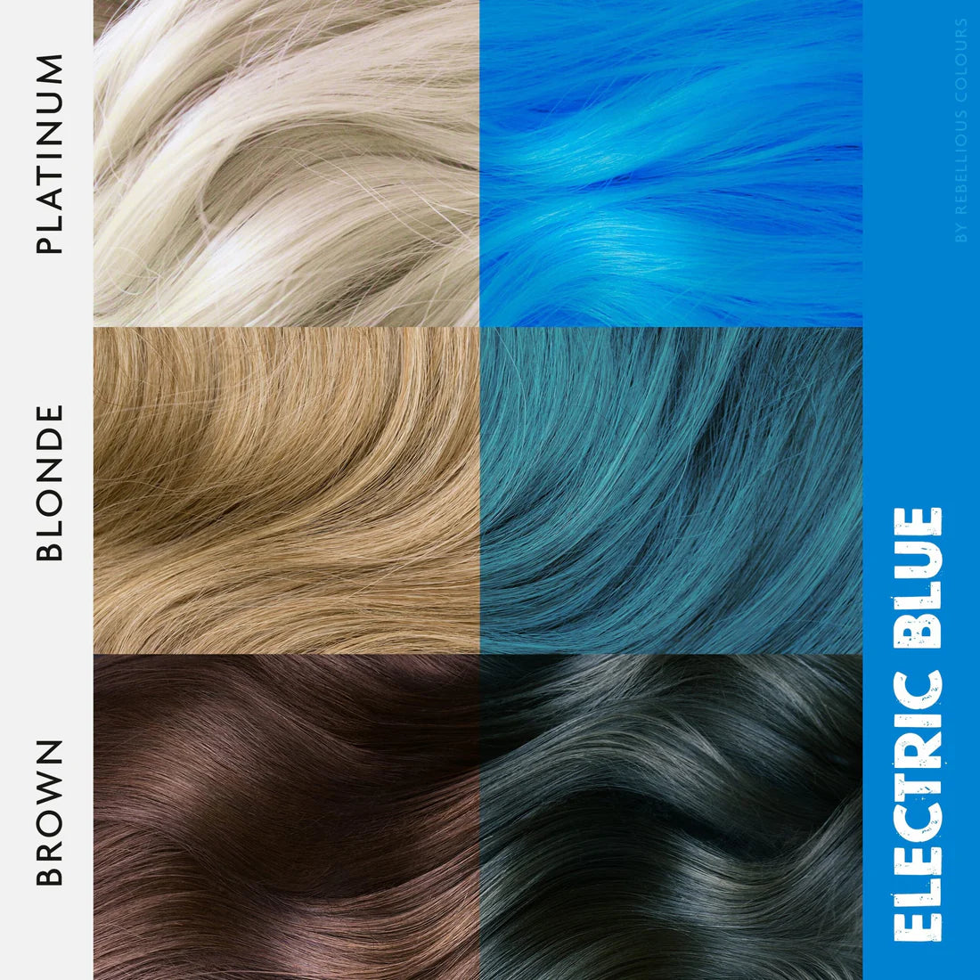Electric Blue Semi-Permanent Dye 100ml