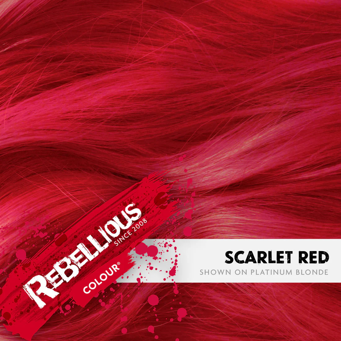 Scarlett Red Semi-Permanent Hair Dye 100ml