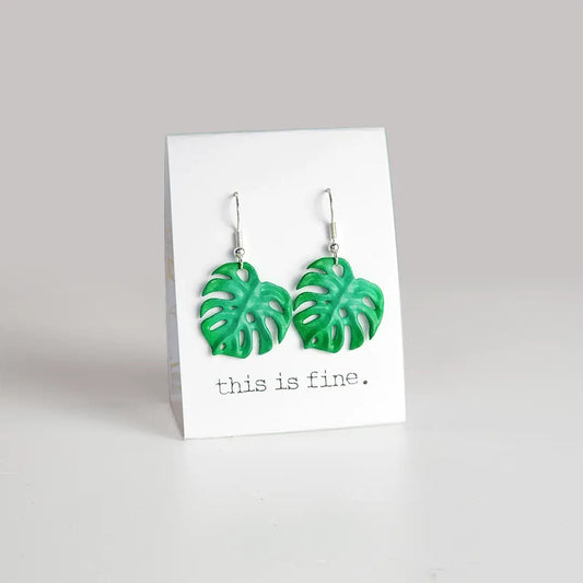 Leaf Me Alone Earrings