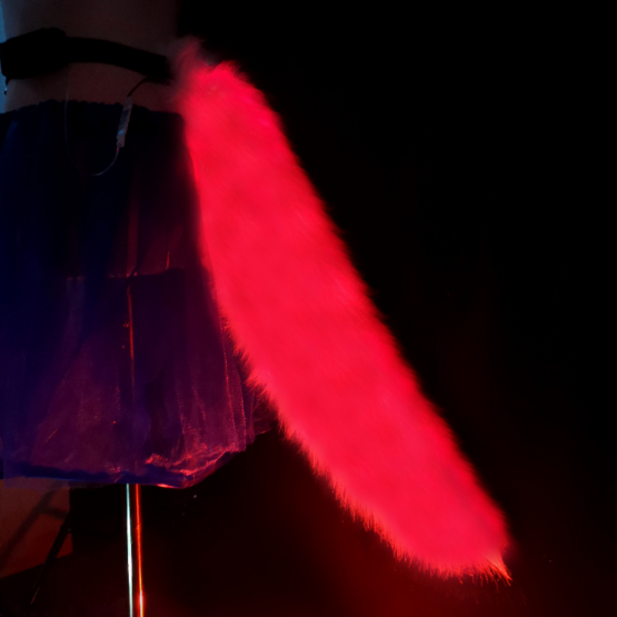 LED Faux Fur Tail