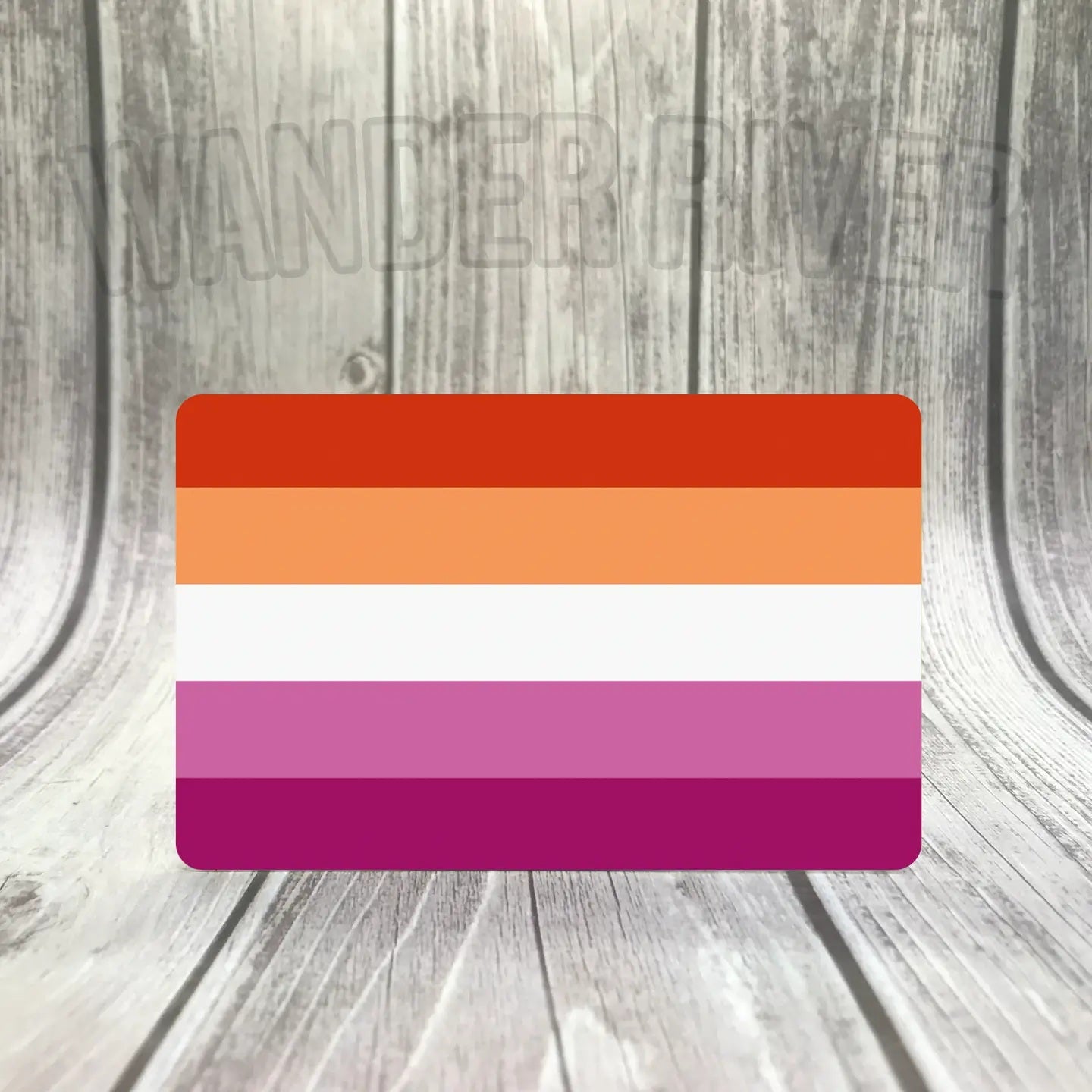 Lesbian Pride Flag Sticker
