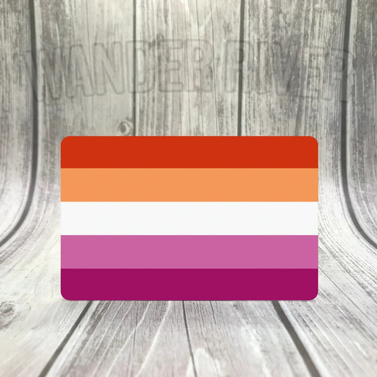 Lesbian Pride Flag Sticker
