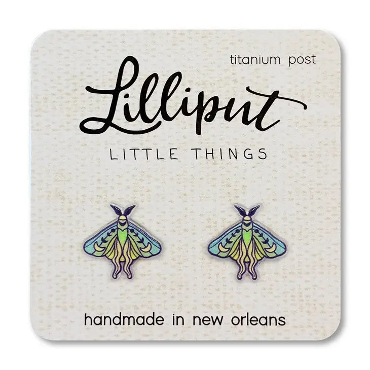 Luna Moth Earrings