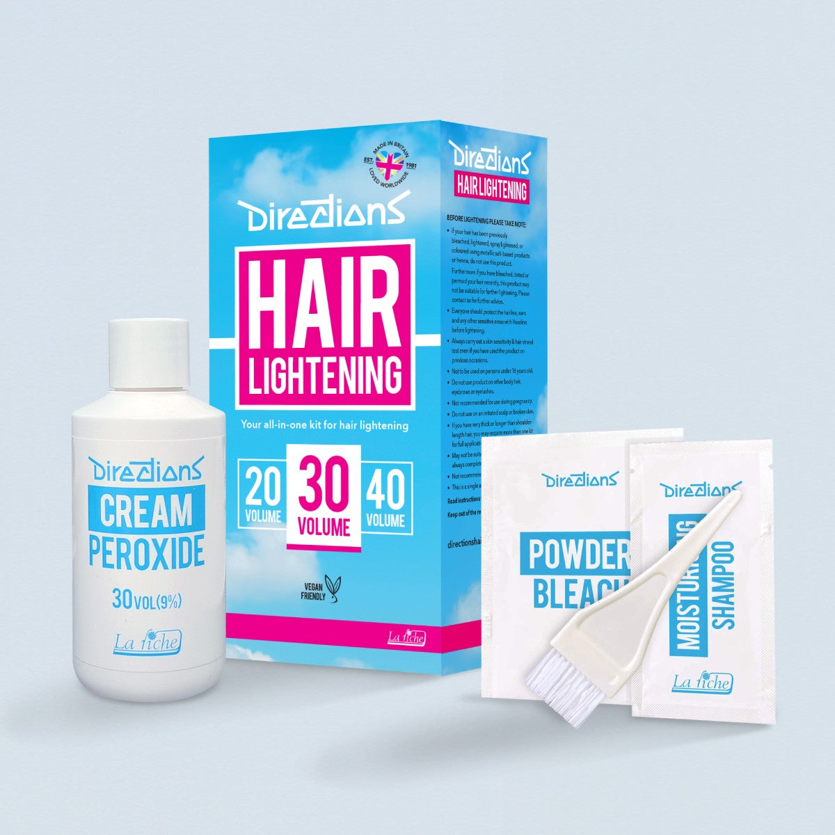 Hair Lightening Kit (30 volume) - Your all-in-one kit for hair lightening