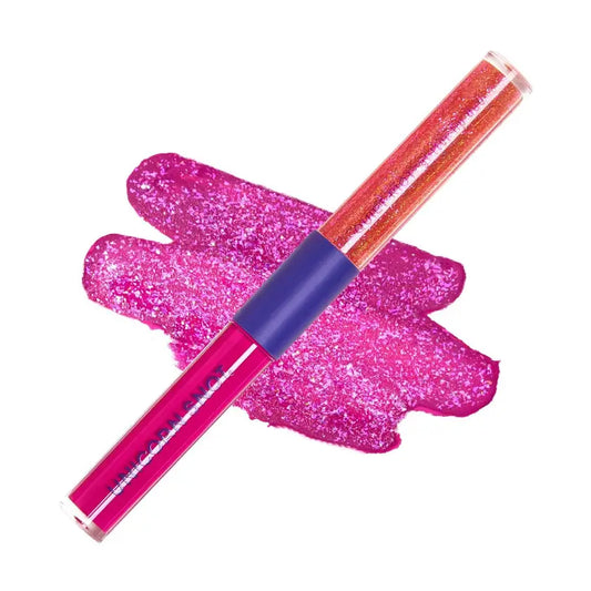 Quiet Riot 2in1 Glitter Lip Duo Lip Paint