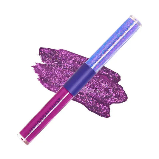 Quiet Riot 2in1 Glitter Lip Duo Lip Paint