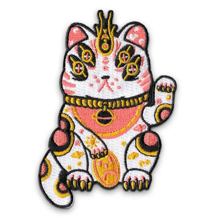Lucky Space Cat Patch