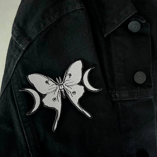 Luna Moth Embroidered Patch