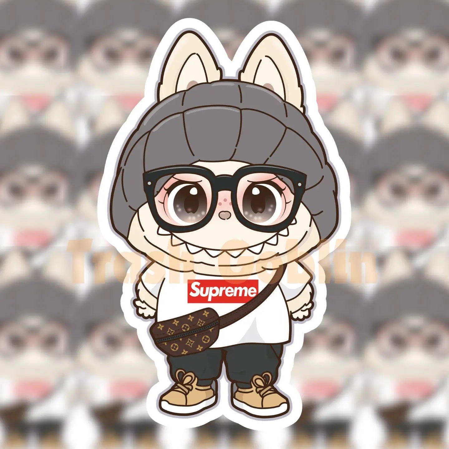Luxury Outfit Sticker