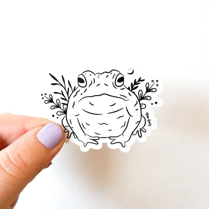 Magical Toad Sticker