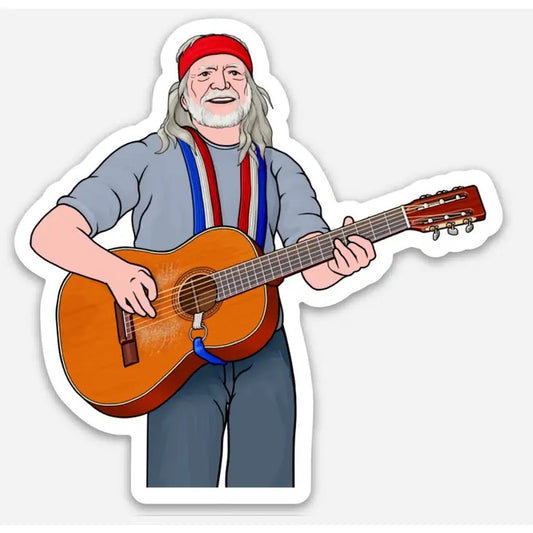 Our Man Willie Sticker