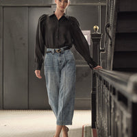 Center Seam Crop Jeans