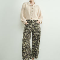 Collar Button Down Cardigan