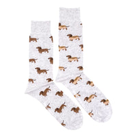 Hot Dog Wiener Dog Mid-Calf Socks