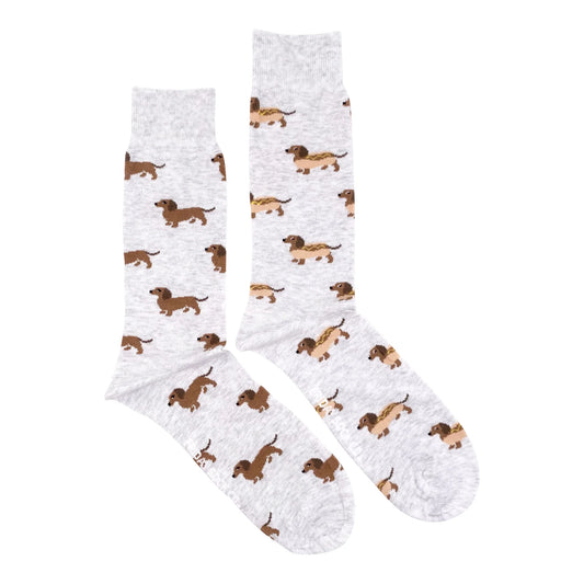 Hot Dog Wiener Dog Mid-Calf Socks