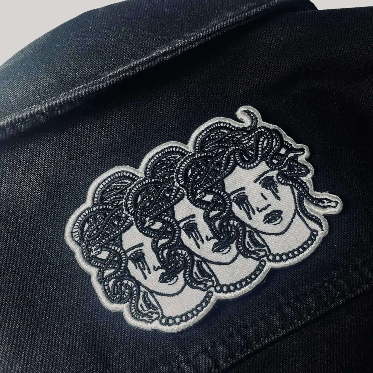 Embroidered Iron-On Patch - Medusa Ladies