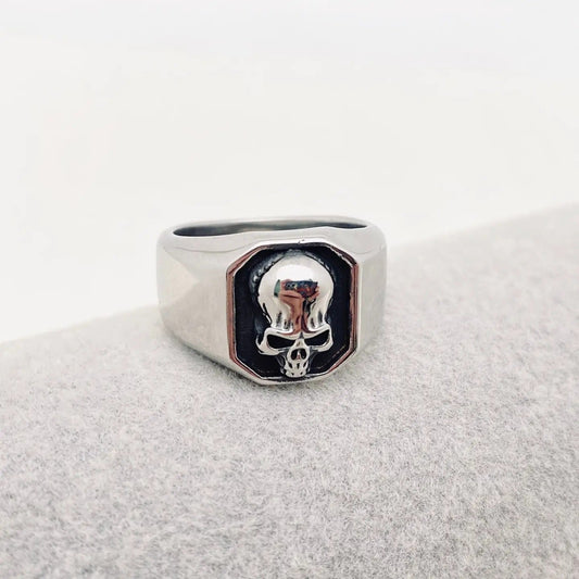 Stainless Steel Skull Ring