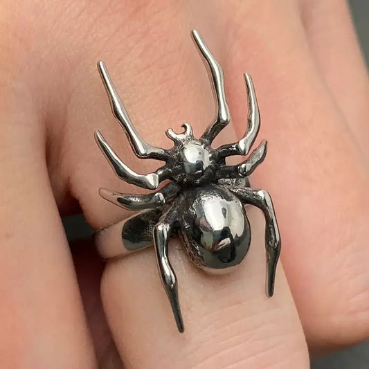 Stainless Steel Spider Ring