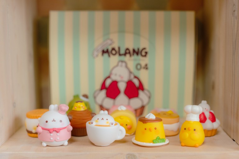 Molang Cafe Dessert-Themed Mystery Figurine Toys