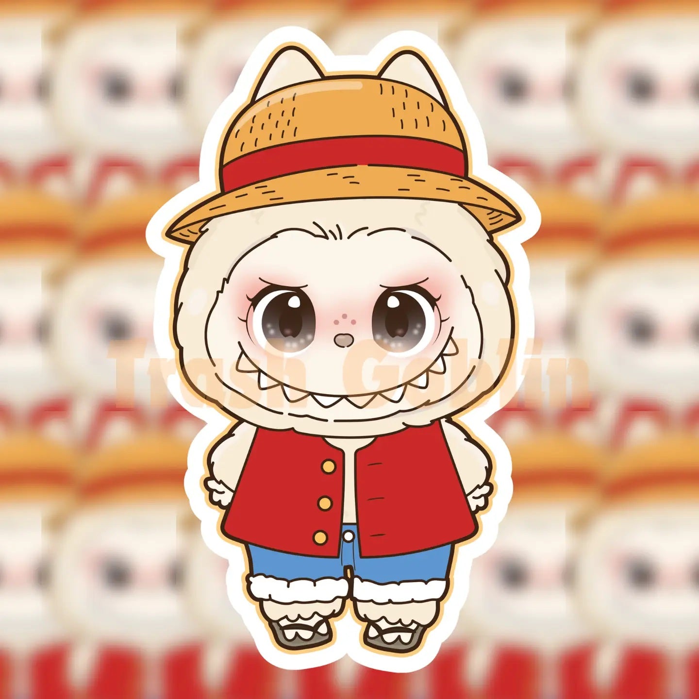 Monkey D Luffy Sticker