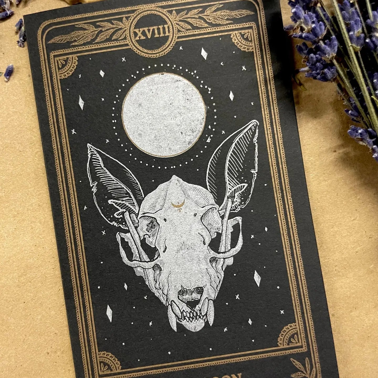 Greeting Card - "The Moon"