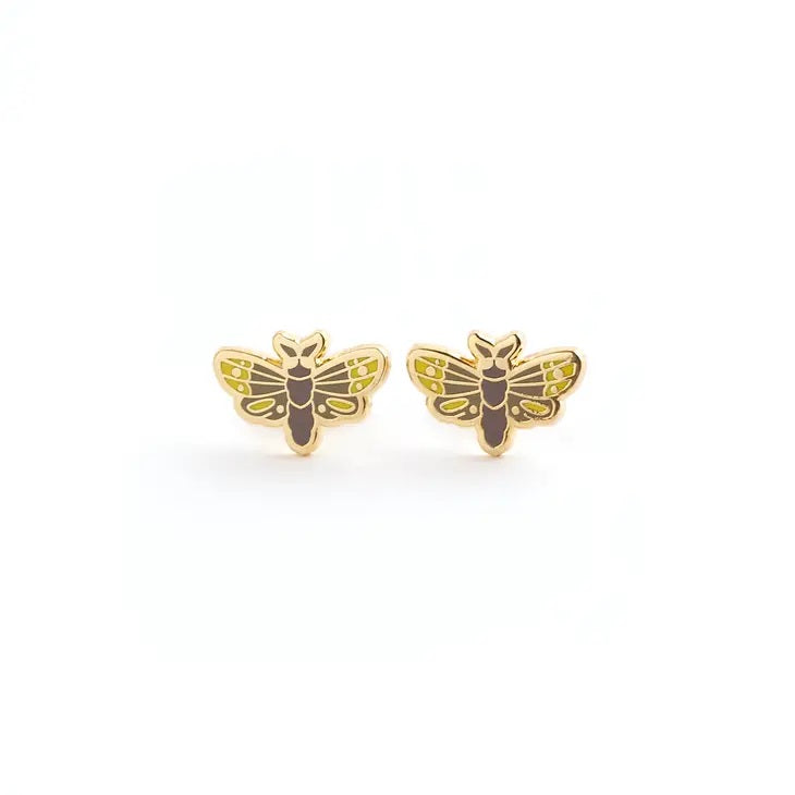 Moth Earrings