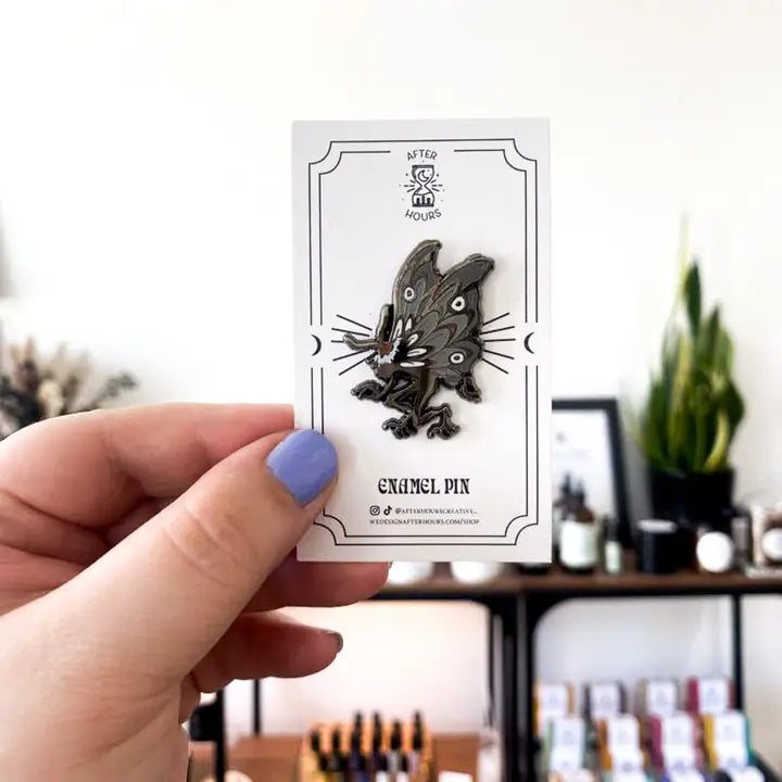 Mothman Hard Enamel Pin
