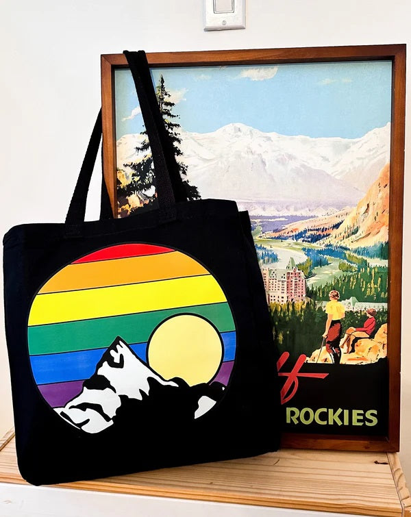 Mountain Sunrise Tote Bag
