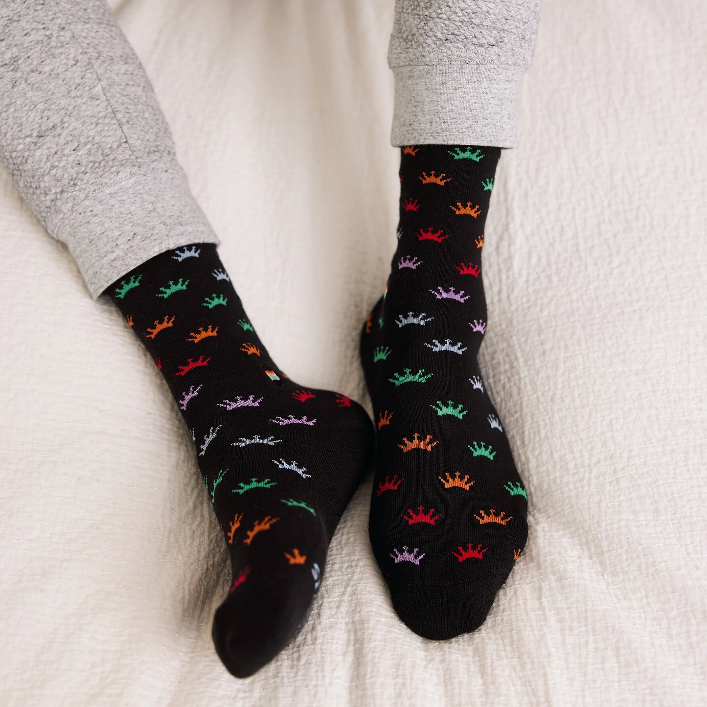 LGBTQ Community Crown Socks