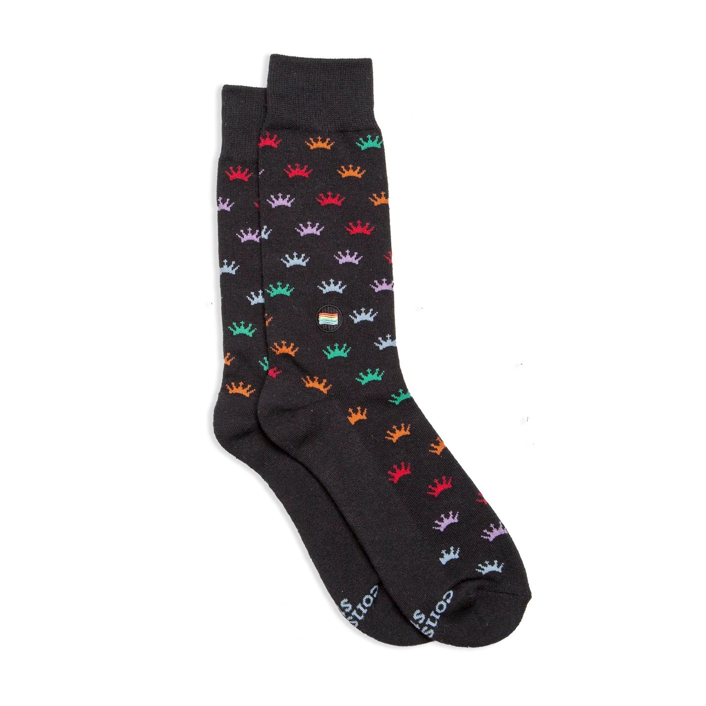 LGBTQ Community Crown Socks