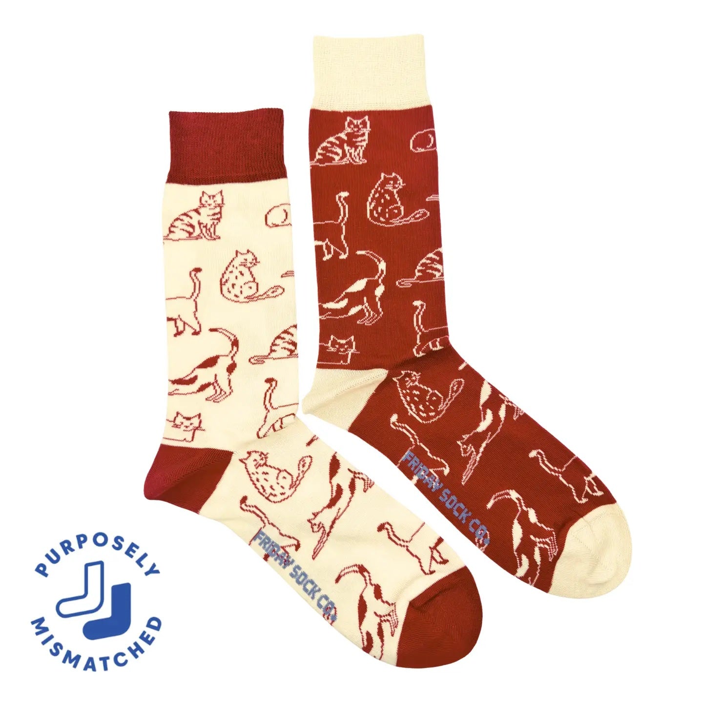 Cats This Did Good Mismatched Socks, Socks Give Back
