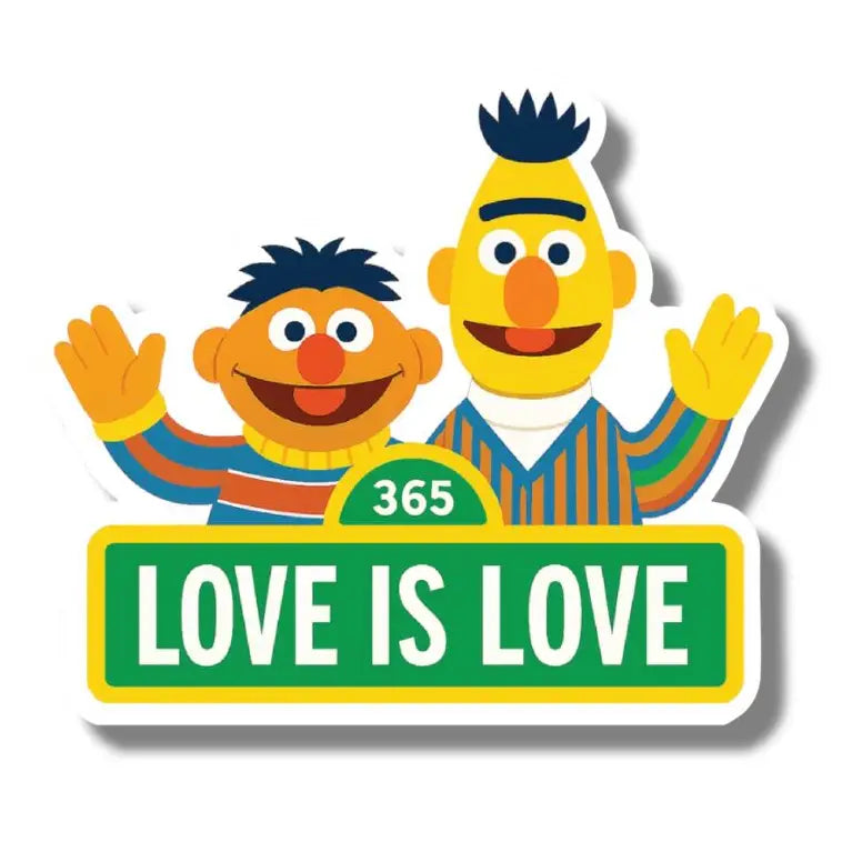 Muppet Love Is Love 365 Sticker