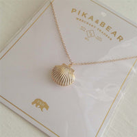 Amatheia Sea Shell Locket Necklace