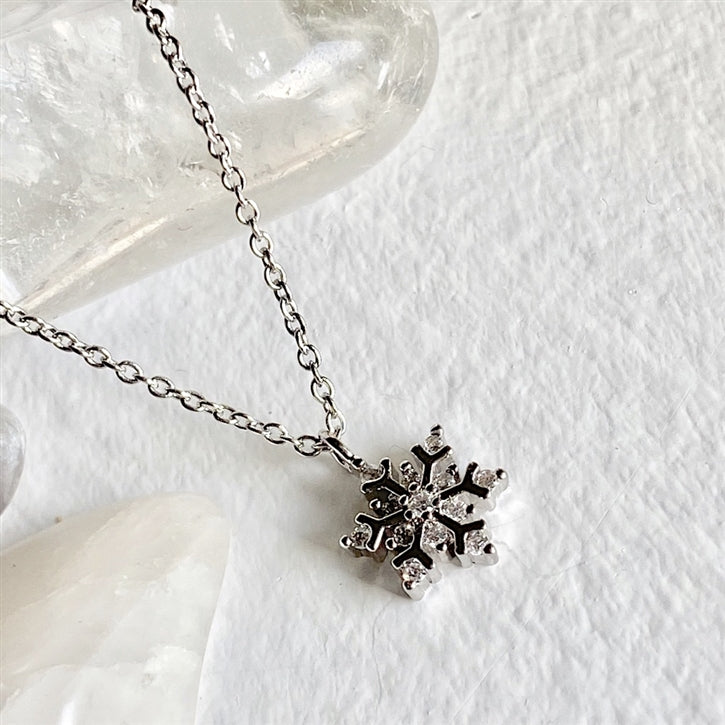 Norquay Snowflake Charm Silver