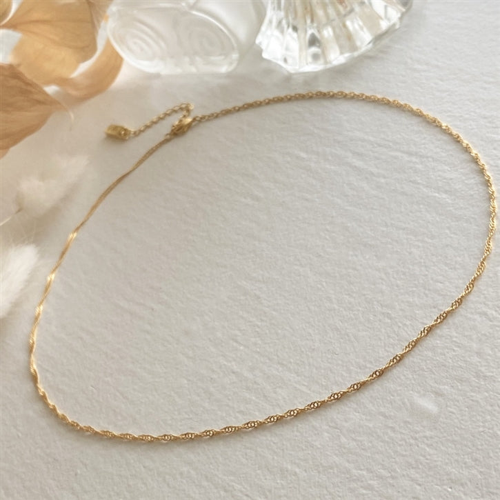 DNA Intricate DNA Chain Necklace 17"