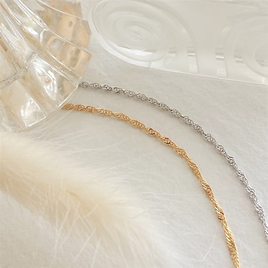 DNA Intricate Chain Necklace 17"