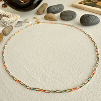 Bayside Paperclip 17" Chain Necklace